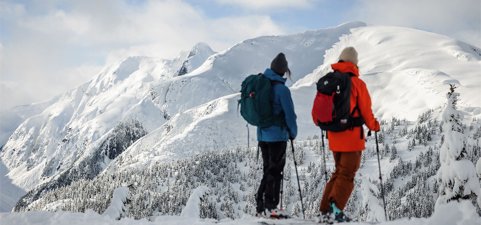 Ski and Stay Banner