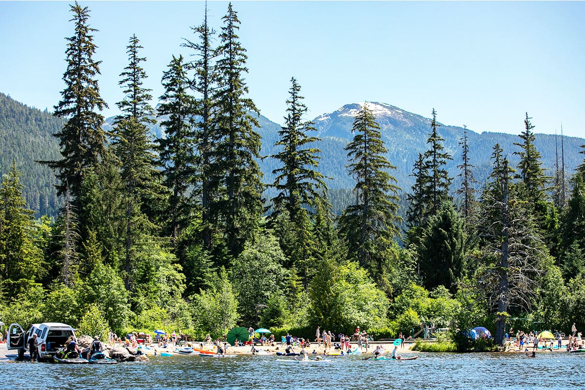 Furlong Bay Campground at Lakelse Lake