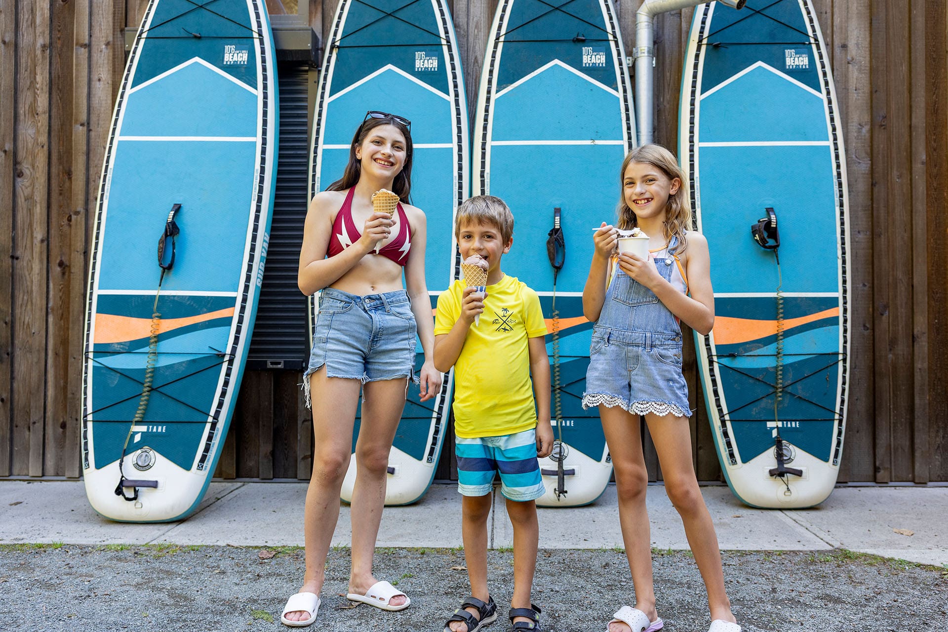 Icecream and rentals at Furlong Bay Campground