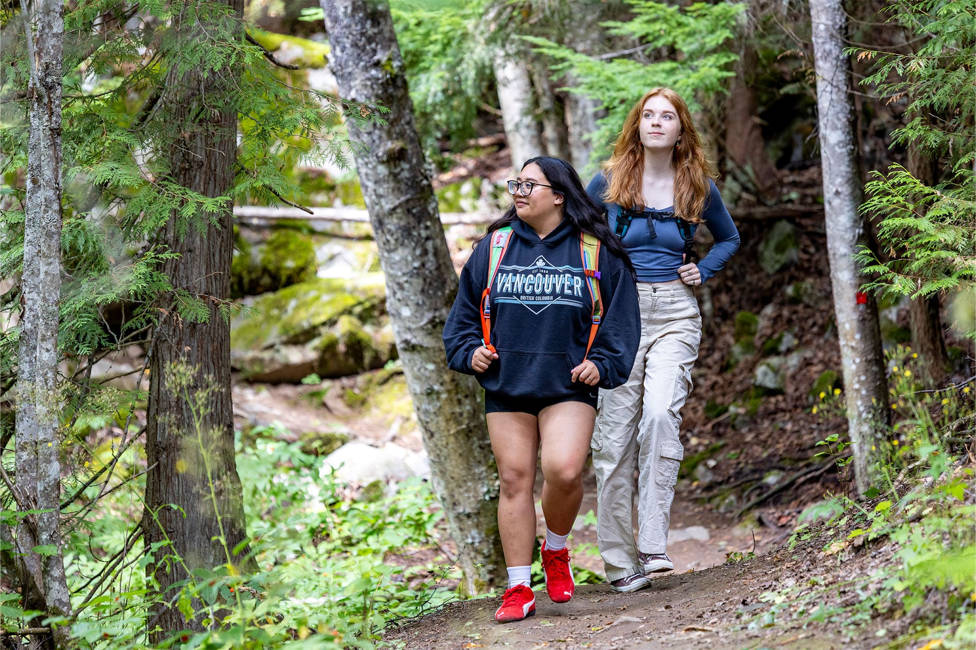Twin Spruce trail at Furlong Bay Campground