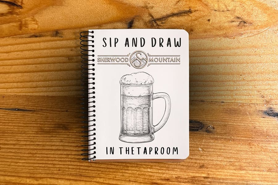 Sip & Draw in the Taproom