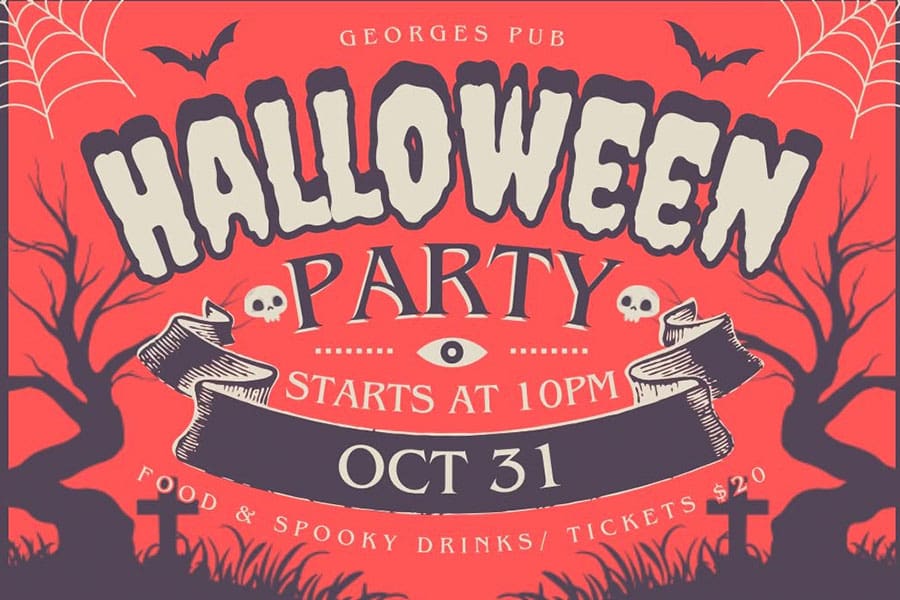Georges Pub Halloween Party